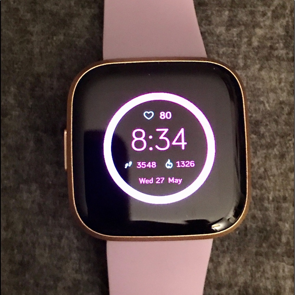 FitBit Versa 2 Rose Gold Watch